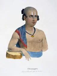 Chinnappa de la casta Paraiyar, 21 años, 1827-35